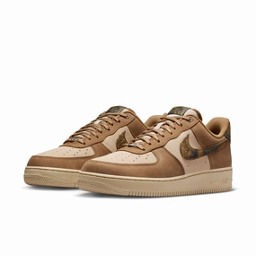 Nike Air Force 1 '07 'Rocky Tan' Asics Leather Walking Shoes