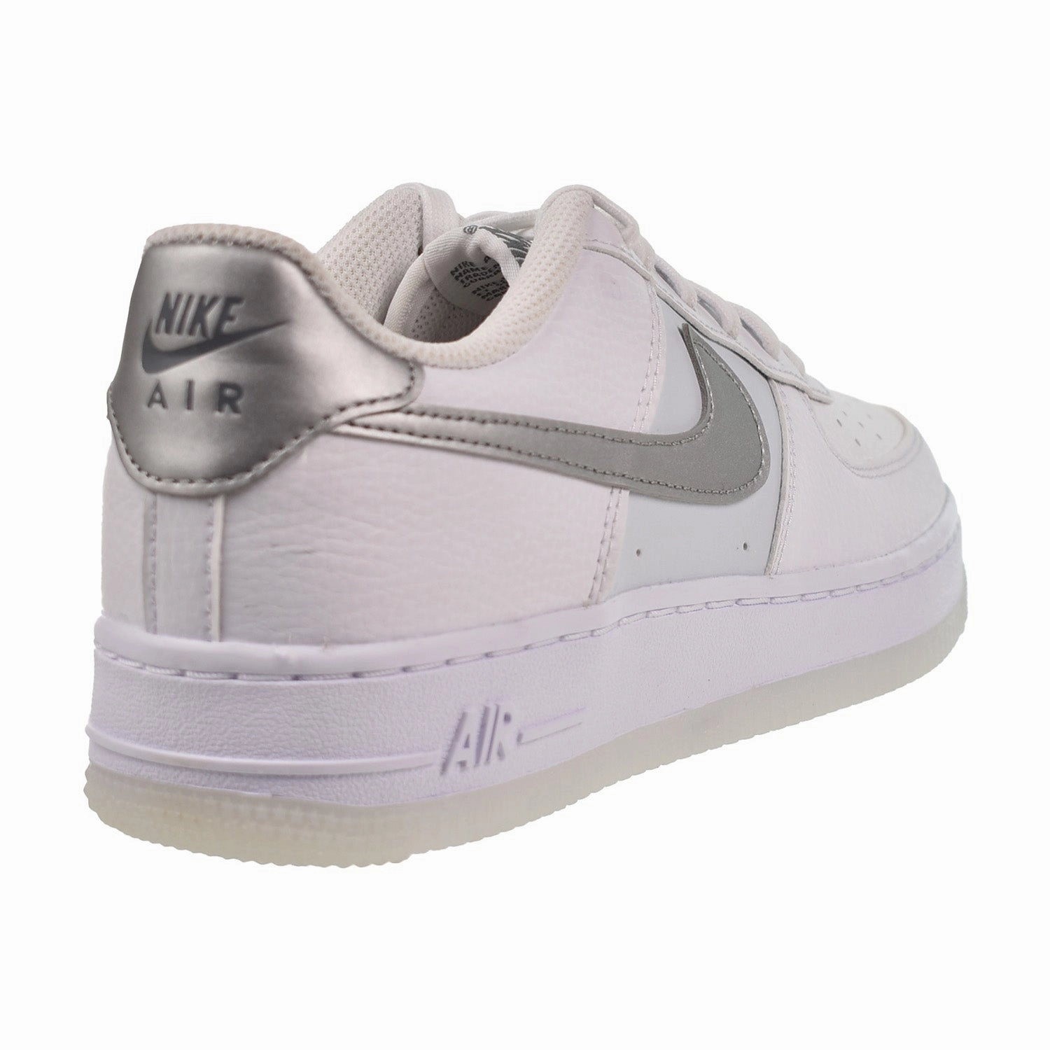 Nike Air Force 1 (GS) Big Kids' Shoes White-Pure Platinum Asics Sonoma Trail Running Shoes