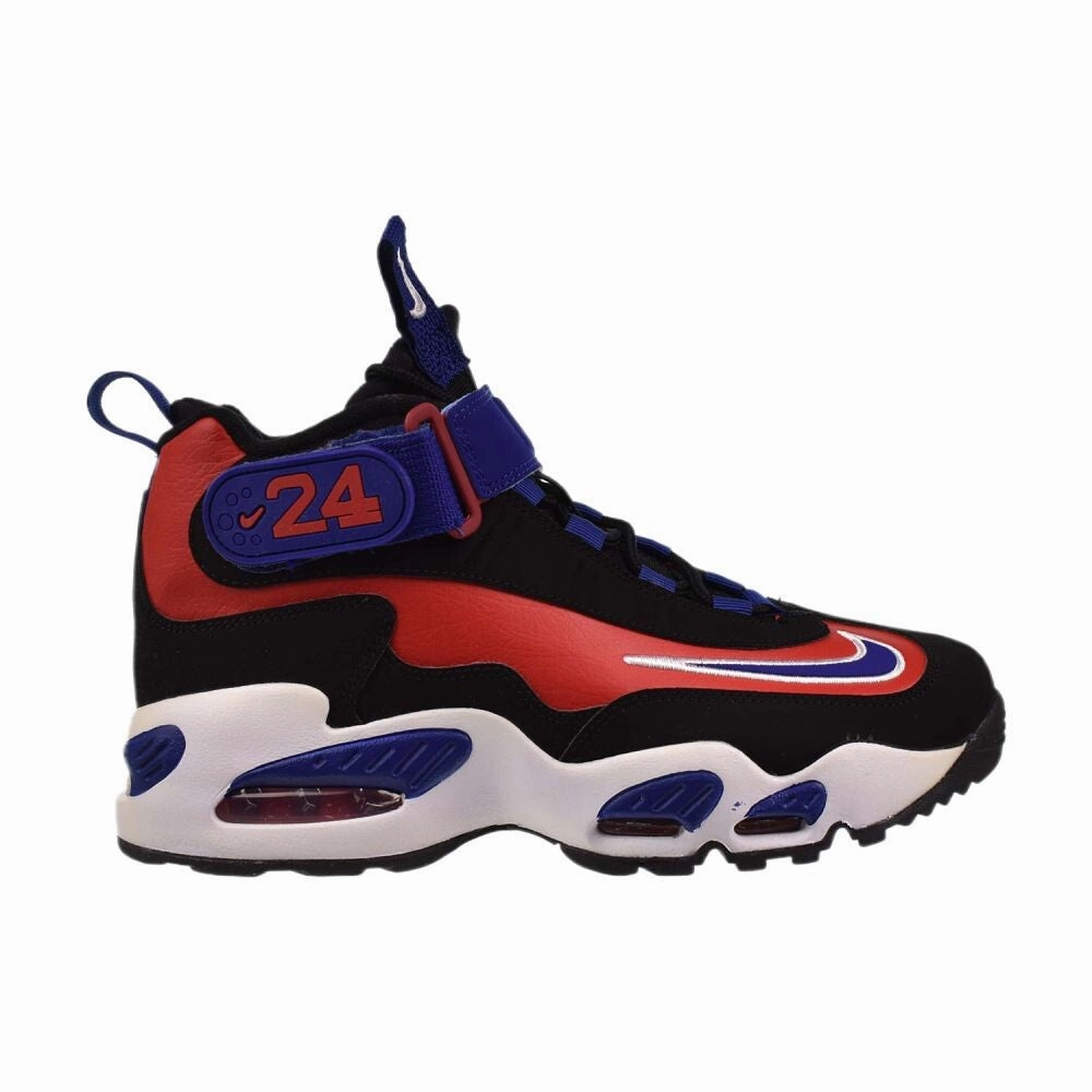 Asics Logo Shoes Nike Air Griffey Max 1 (GS) Big Kids' Shoes Black-Red-Blue dz5275-001