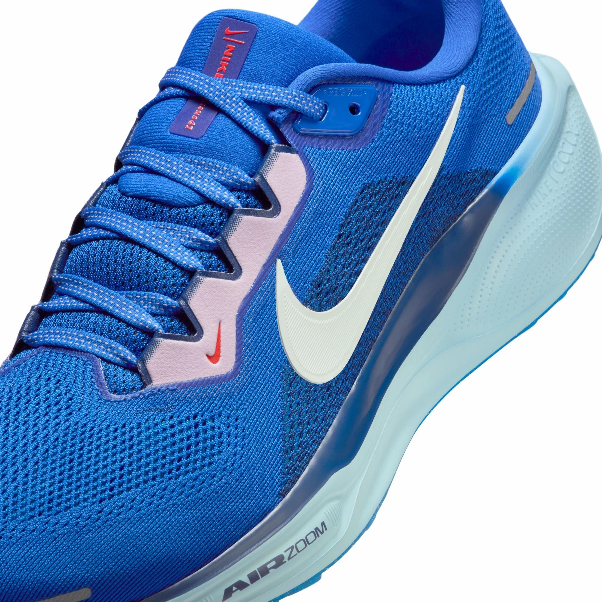 Wide Trail Running Shoes Nike Air Zoom Pegasus 41 Men's - Racer Blue/Sail-Blue