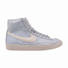 Nike Blazer Mid '77 Womens Shoes Blue-White Asics Cael Sanderson Wrestling Shoes