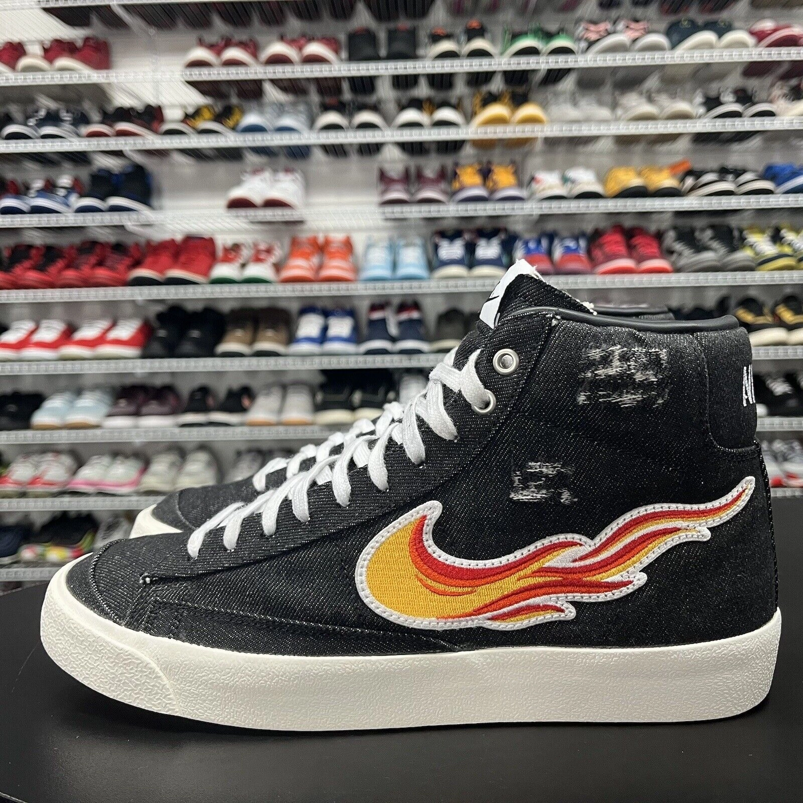 Nike Blazer Mid "Cleveland Rocks" Black DQ7635-001 Men's Size 10.5 Asics Gel Cumulus 22 Running Shoes