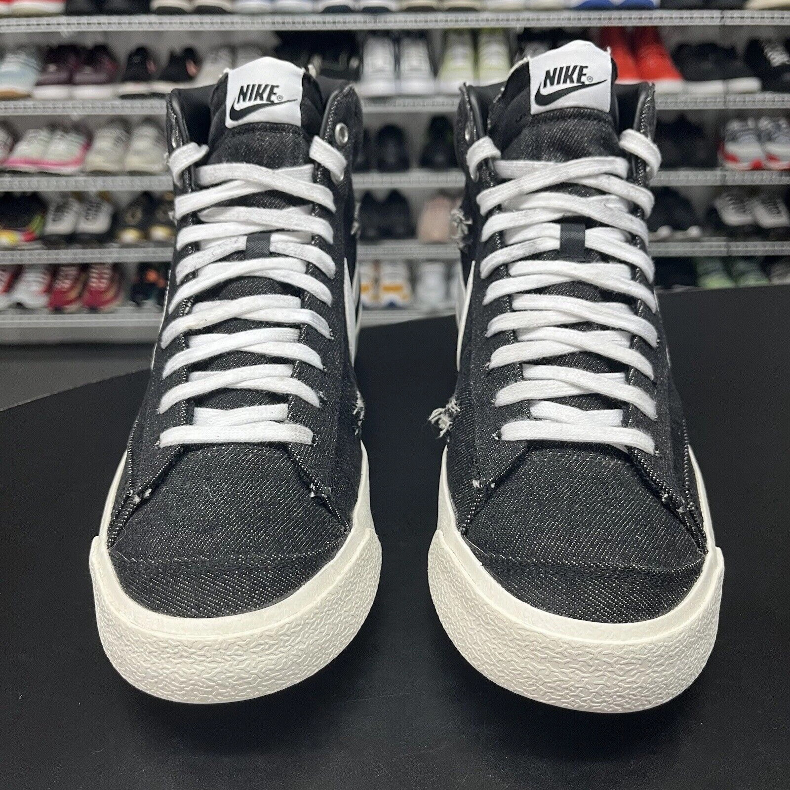 Nike Blazer Mid "Cleveland Rocks" Black DQ7635-001 Men's Size 10.5 Asics Split Second 9 Le Wrestling Shoes