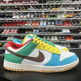 Nike Dunk Low FREE.99 White DH0952-100 Men's Size 8.5 Asics Shoes Gel Venture 9