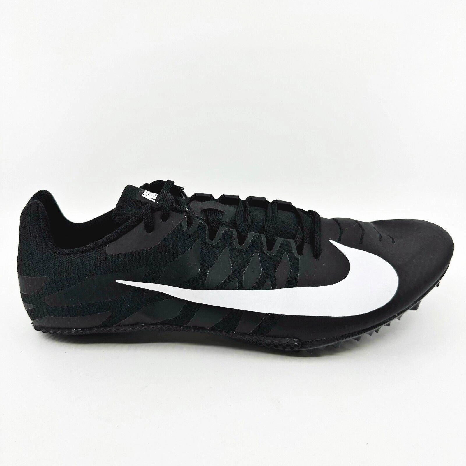 Nike Zoom Rival S 9 Black White Mens Size 12.5 Track & Field Sprinting Shoes Asics Shoes Stylish