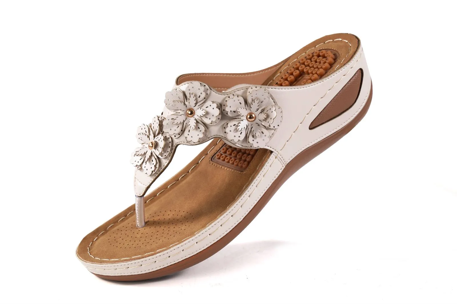 Japanese Flip Flops No.13Womens Sandals Flip Flops for Women with Arch Support Comfortable for Walk Wedge Sandal Flower Platform Shoes Causal Flip Flop