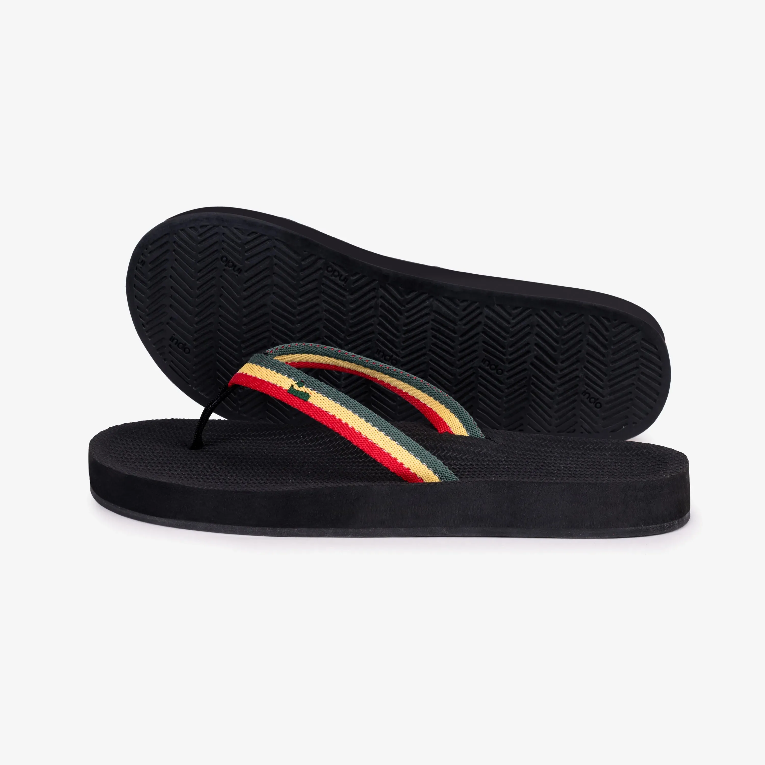 Women's Easy Living Flip Flops Reggae High Heels Flip Flops