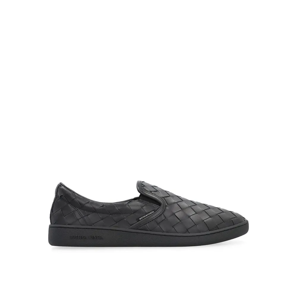 Vince Shoes Sneakers Bottega Veneta Black Calfskin Sneakers