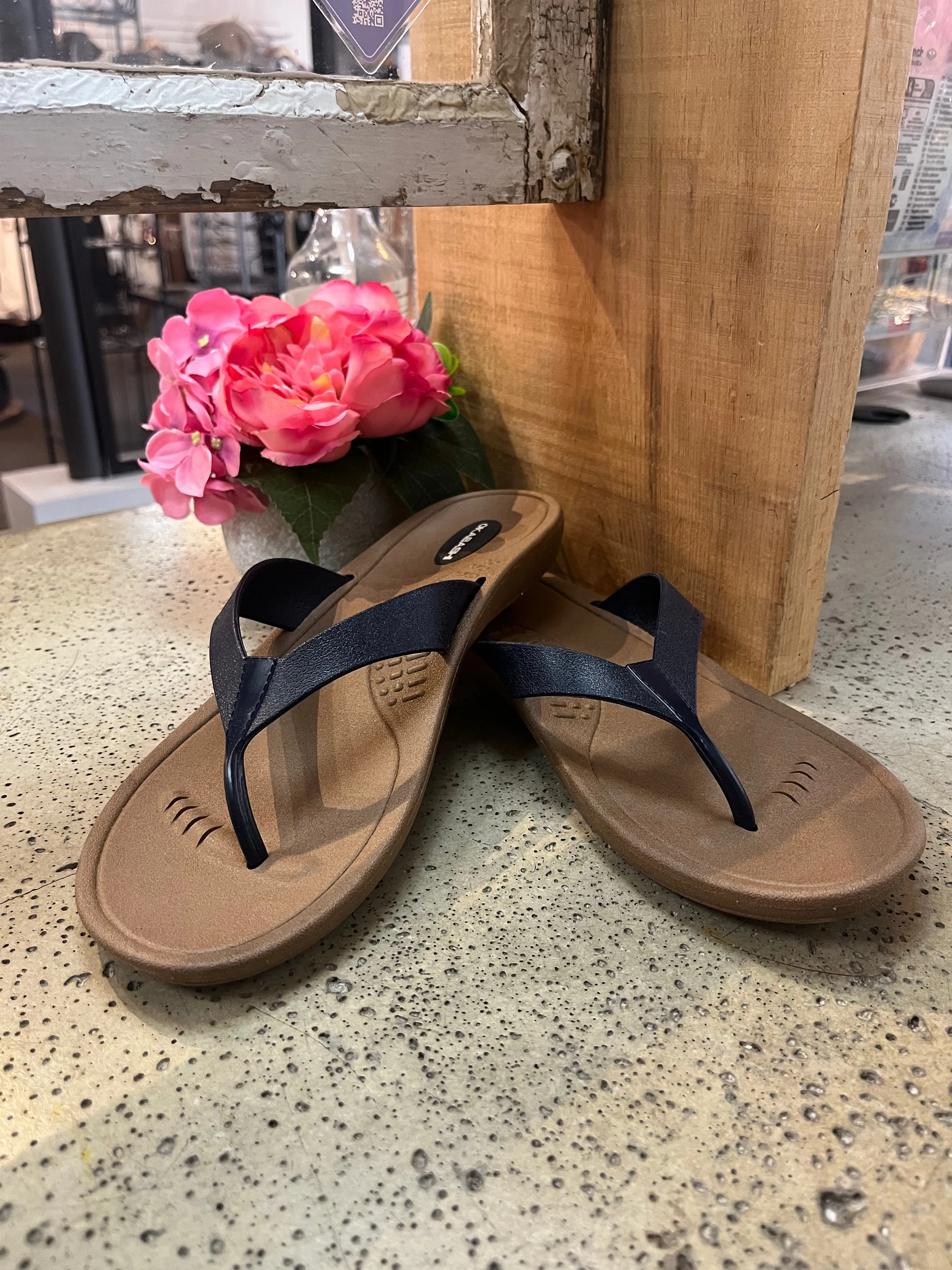 Tory Flip Flops Okabashi Flip Flops (Size 10)