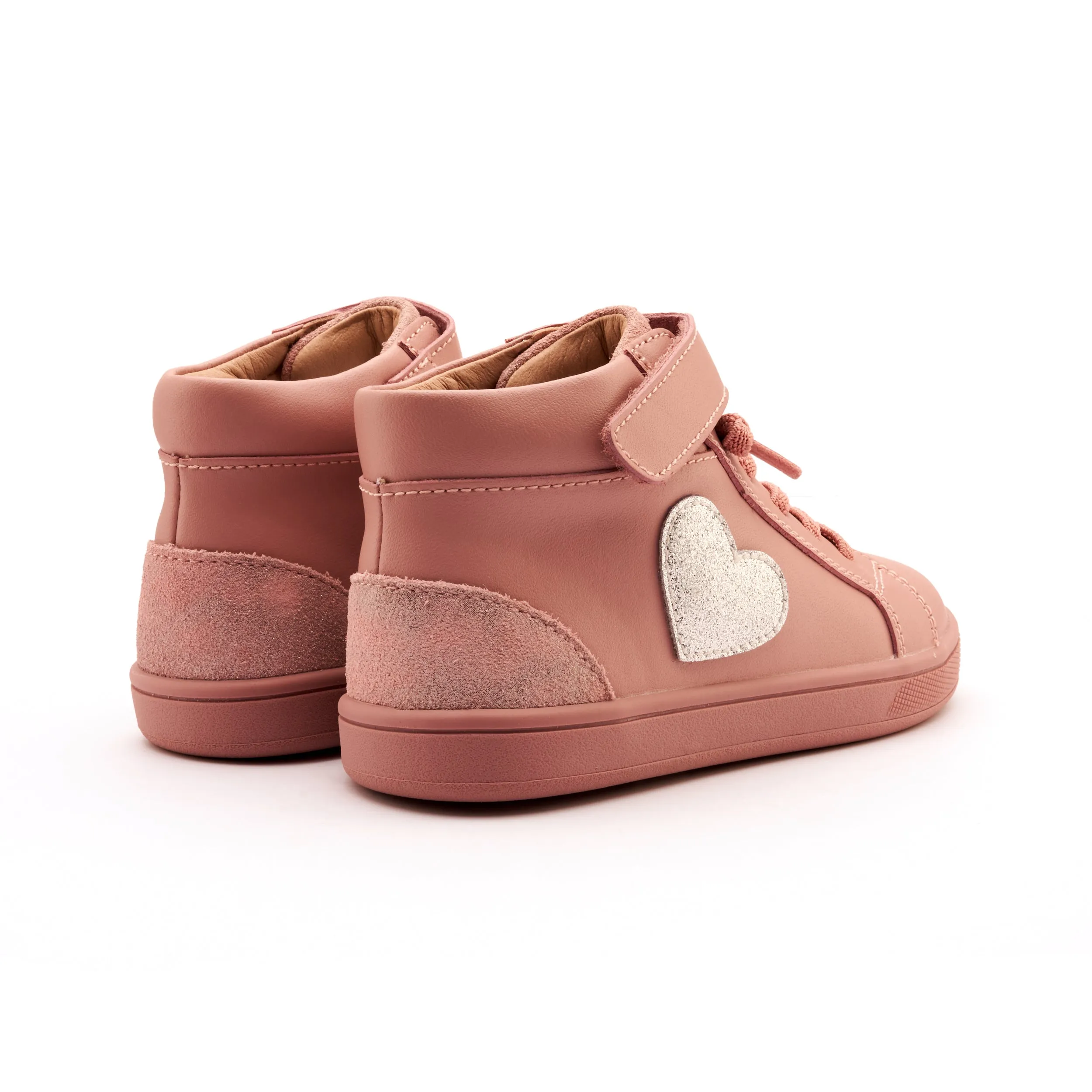 Designer Casual Shoes Uk Old Soles Girl's FestiveKix Casual Shoes - Kiss / Lamina Kiss / Glam Argent