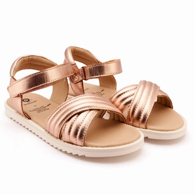 Sling Back Sandals Old Soles Girl's My Pad Sandals - Copper