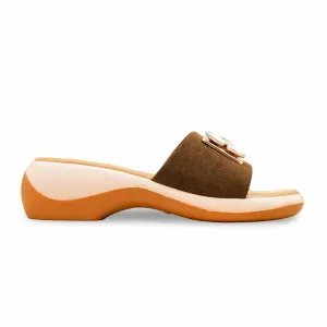 9 West Slippers Olive Formal Slipper For Ladies PU0614