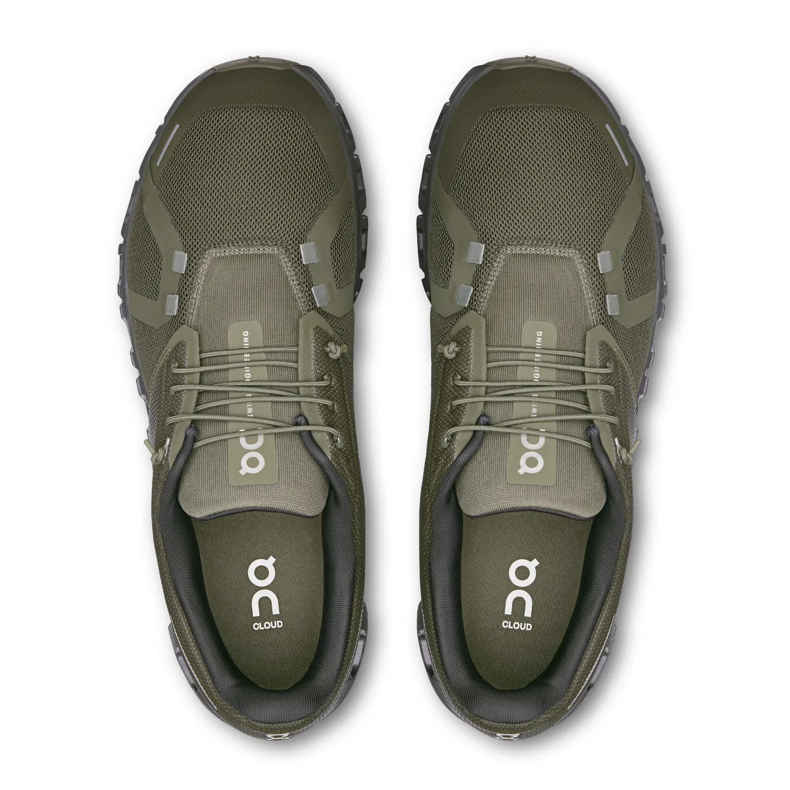 Tracking Running Shoes On Running Cloud 6 Running Shoe (Men) - Olive/Eclipse