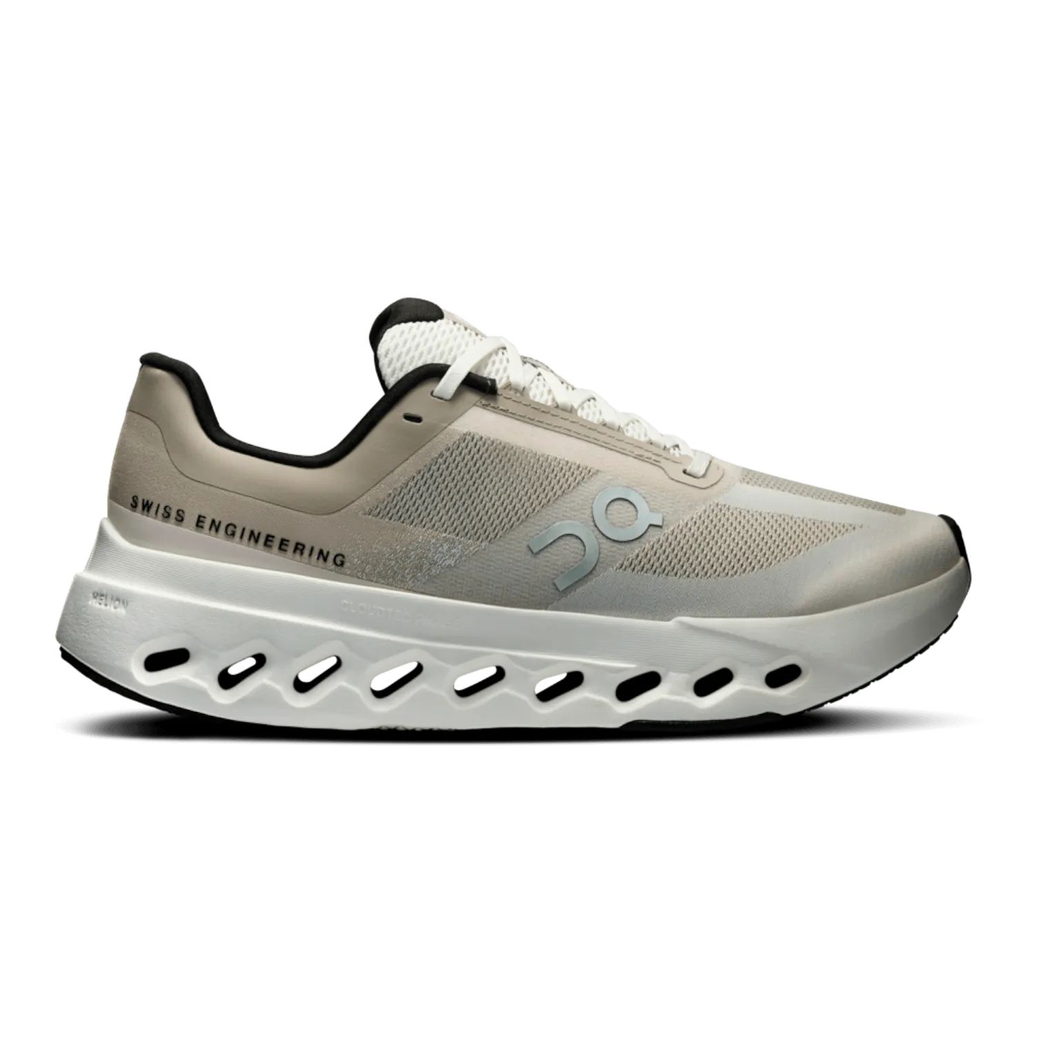 On Shoes Women's Cloudsurfer Next Fog/Ivory 3WE30053213 Best Running Shoe For Crossfit