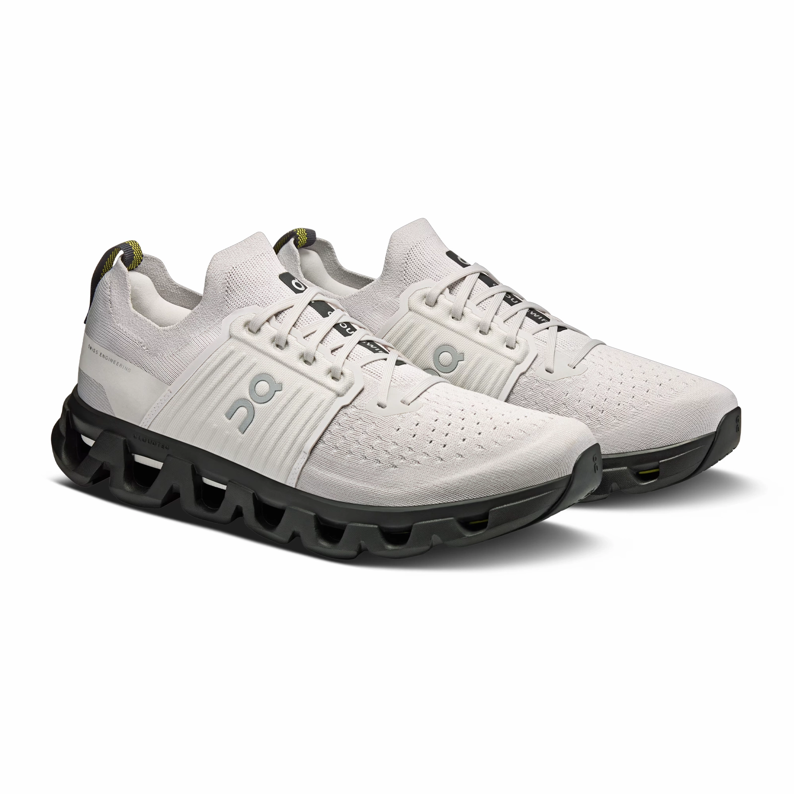 On Running Cloudswift 4 Running Shoe (Men) - Wolf/Black Good Running Shoes For Strikers