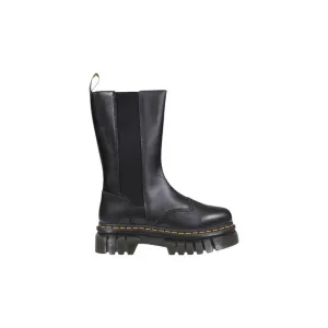 Double E Wide Shoes Casual Dr. Martens Black Leather Chelsea Boots