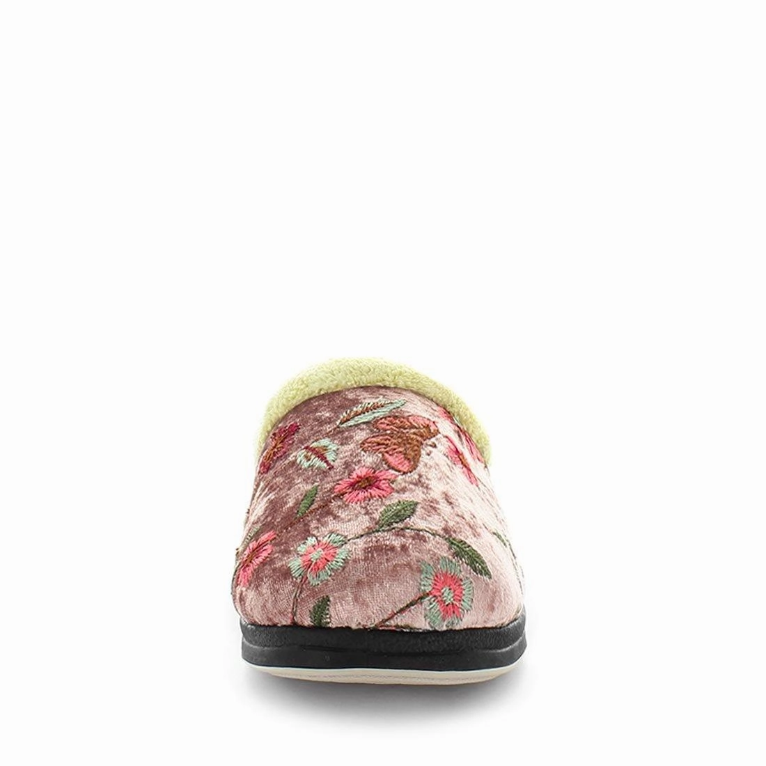 Hippo Slippers Panda Endy Women's Slippers - Heather Embroidery