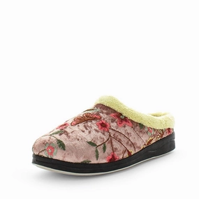 Brazil Company Slippers Panda Endy Women's Slippers - Heather Embroidery