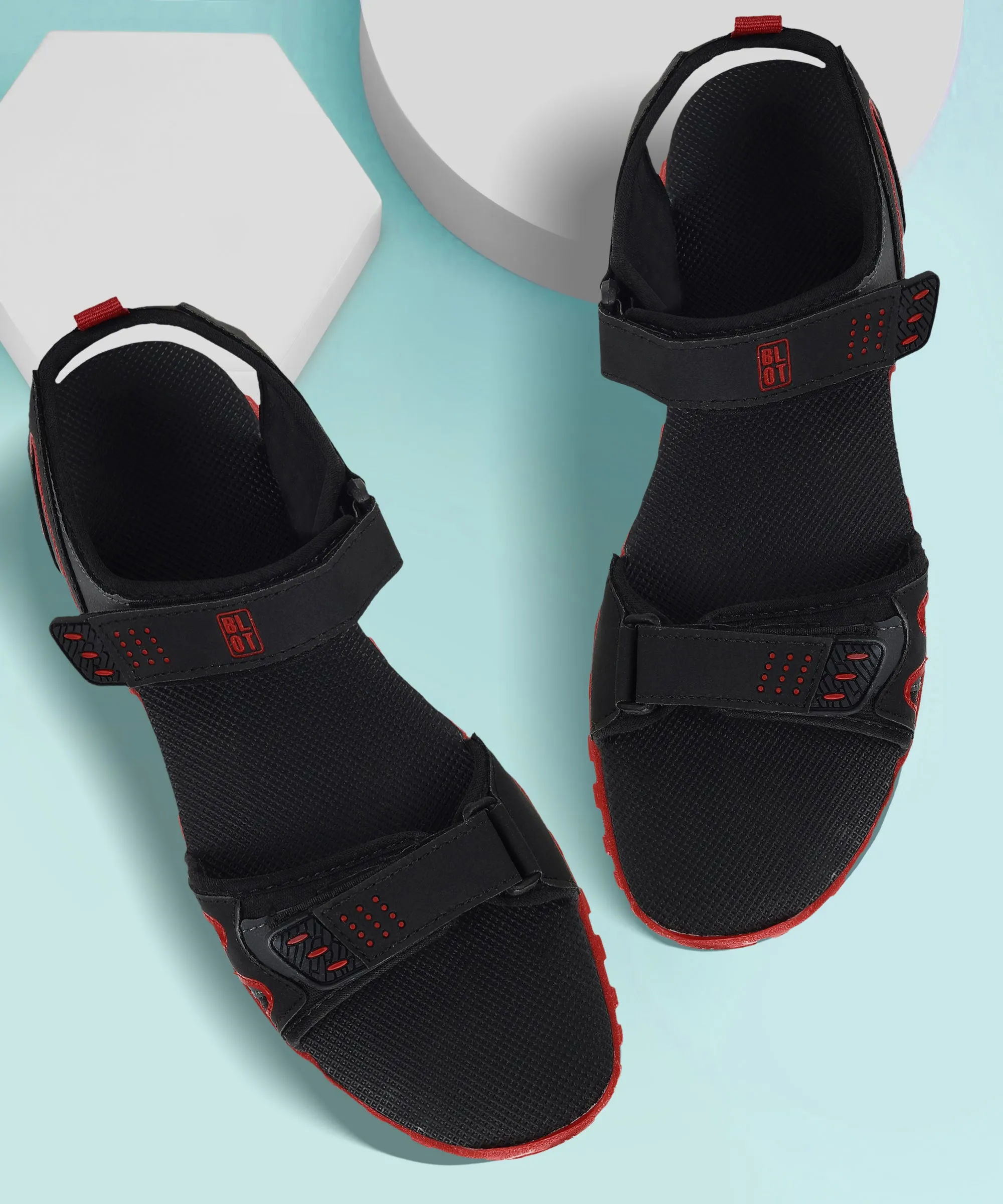 Paragon Blot K1422G Men Stylish Sandals | Comfortable Sandals for Daily Outdoor Use | Casual Formal Sandals with Cushioned Soles Sandals Woodcrest