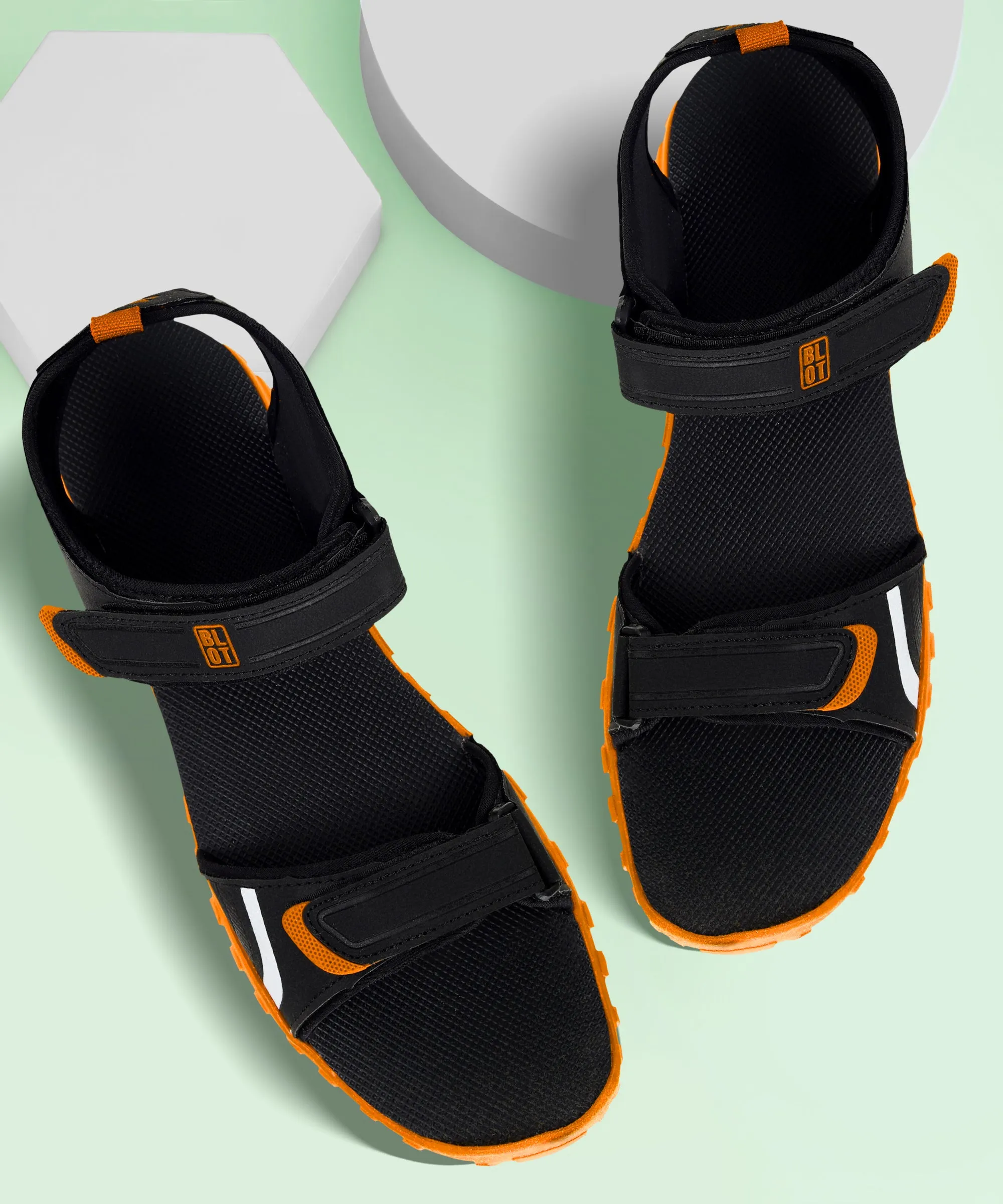 Paragon Blot K1423G Men Stylish Sandals | Comfortable Sandals for Daily Outdoor Use | Casual Formal Sandals with Cushioned Soles Sandals With Arch Support Plantar Fasciitis