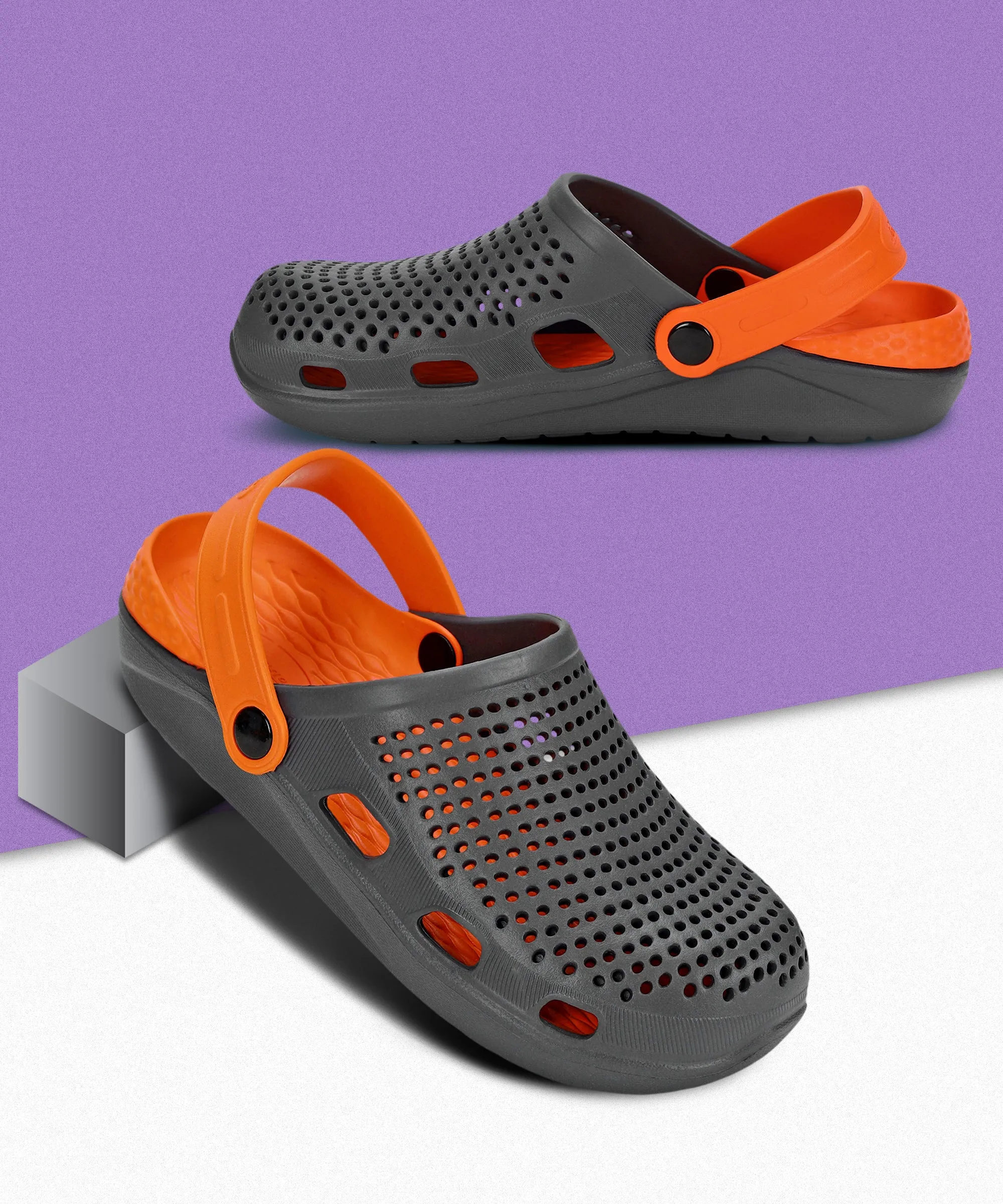 Grenada Sandals Paragon  EVK10916G Men Casual Clogs | Stylish, Durable, Casual & Comfortable | For Everyday Use