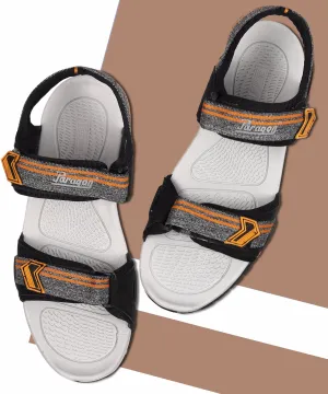 Freewaters Sandals Paragon FBK1411G Men Stylish Sandals | Comfortable Sandals for Daily Outdoor Use | Casual Formal Sandals with Cushioned Soles