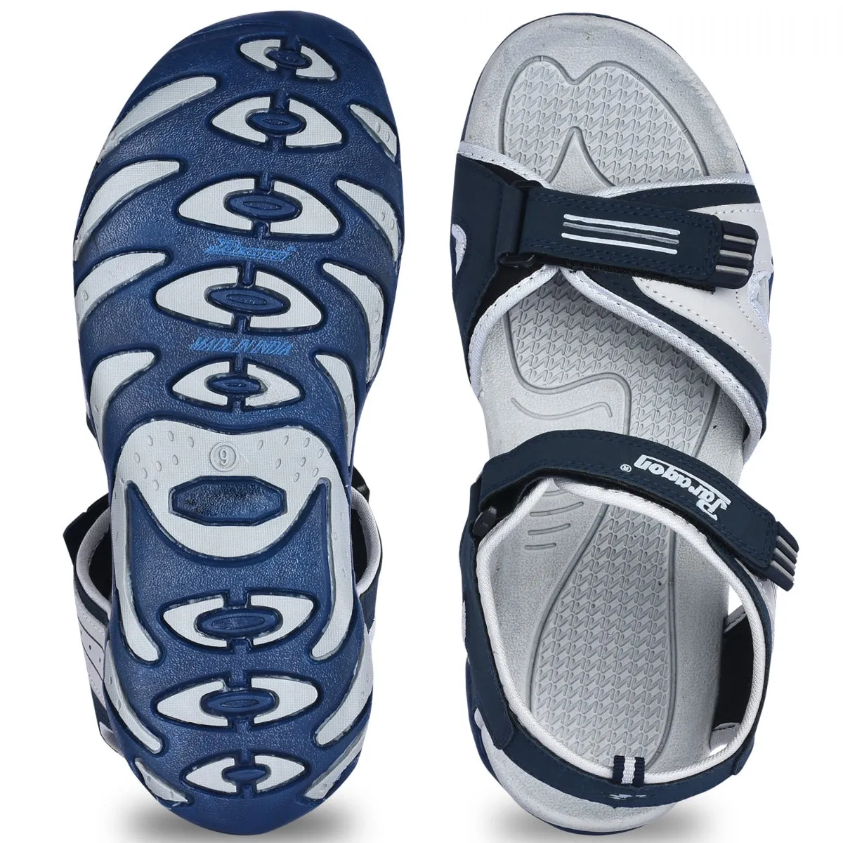 Paragon FBK1413G Men Stylish Sandals | Comfortable Sandals for Daily Outdoor Use | Casual Formal Sandals with Cushioned Soles Sandals St. Lucia Grande