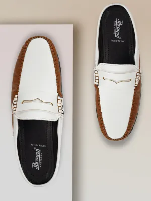 Paragon K1030G Men Mules with Sturdy & Fashionable Construction and Comfortable Sole for All-Day Comfort Leather Slip On Casual Shoes