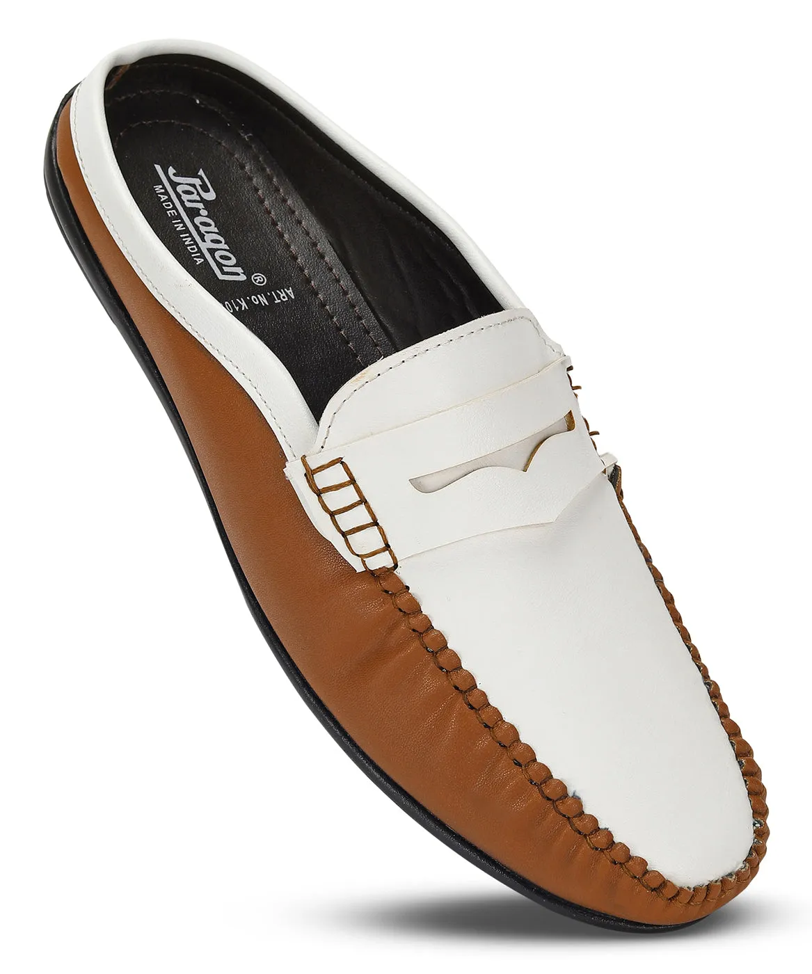 Paragon K1030G Men Mules with Sturdy & Fashionable Construction and Comfortable Sole for All-Day Comfort Casual Shoes To Wear In Summer With Dress