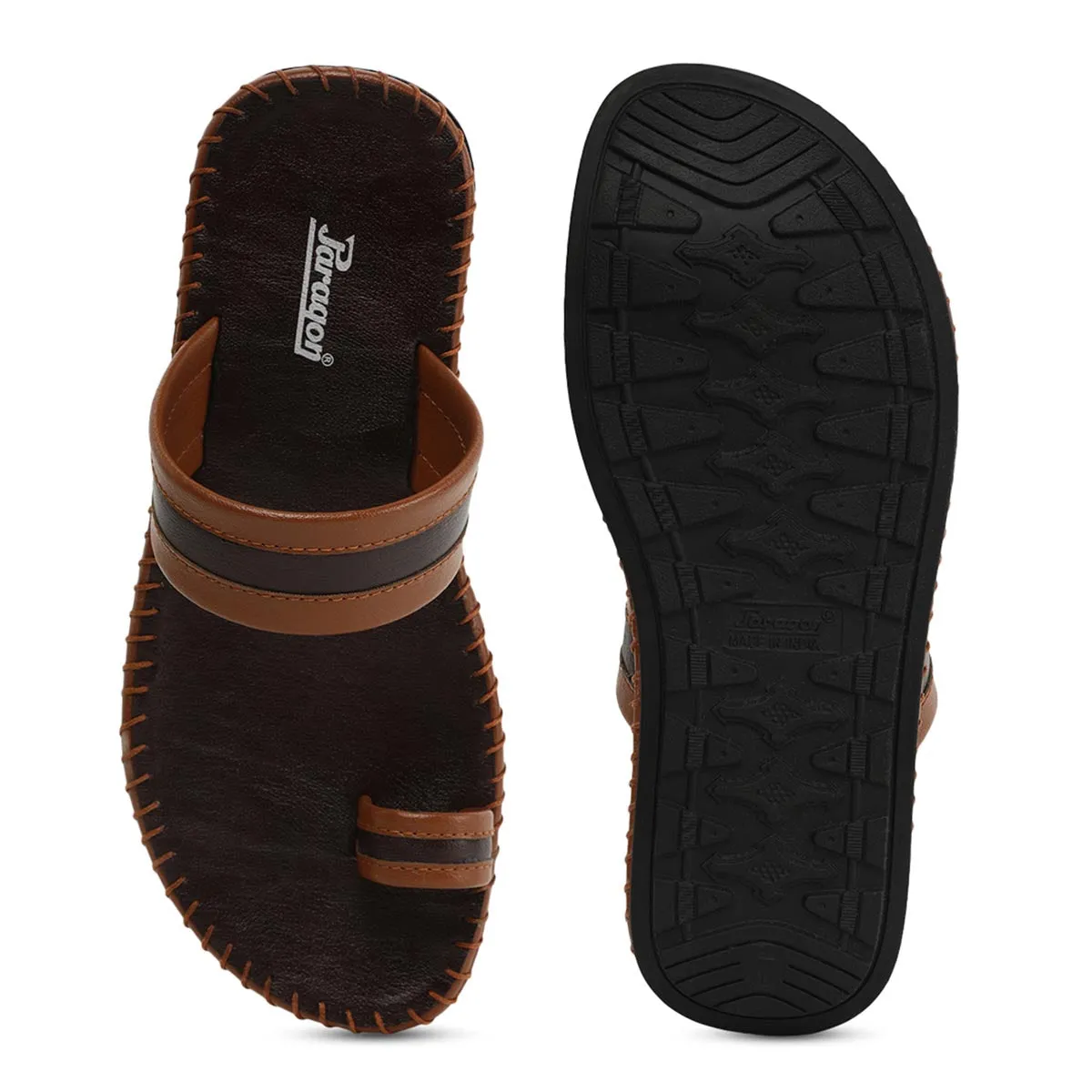 Paragon K2000G Men Stylish Sandals | Comfortable Sandals for Daily Outdoor Use | Casual Formal Sandals with Cushioned Soles Sandals Heels