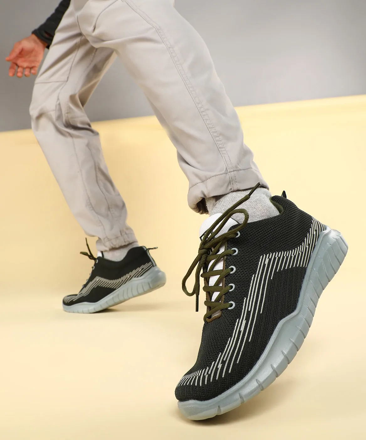 Paragon PUK1229G Men Casual Shoes | Stylish Walking Outdoor Shoes | Daily & Occasion Wear | Smart & Trendy | Comfortable Cushioned Soles Suede Xl Casual Shoes