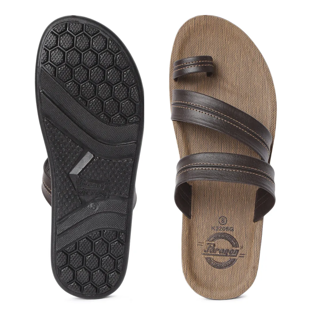 Paragon  PUK2206G Men Stylish Sandals | Comfortable Sandals for Daily Outdoor Use | Casual Formal Sandals with Cushioned Soles Studded Sandals