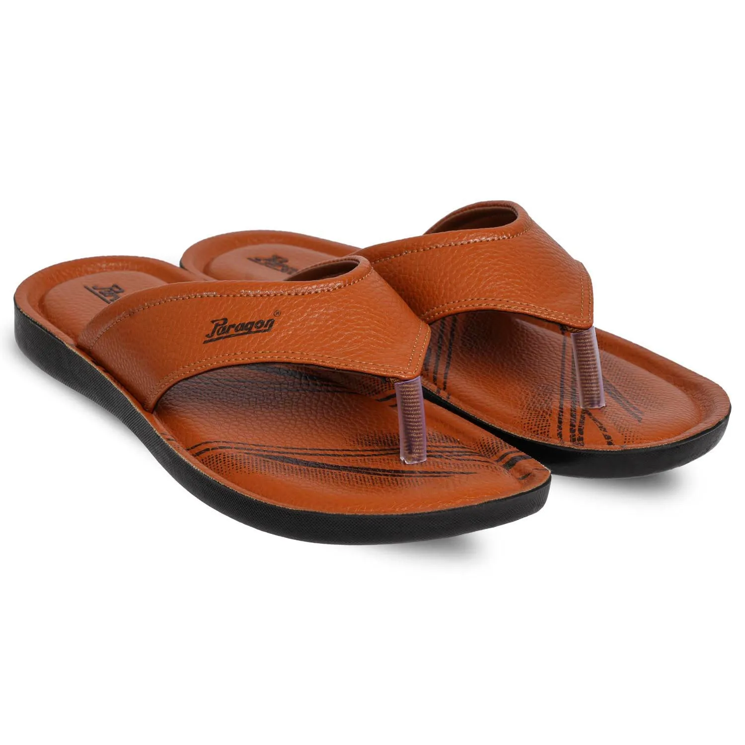 Paragon PUK2223G Men Stylish Sandals | Comfortable Sandals for Daily Outdoor Use | Casual Formal Sandals with Cushioned Soles Goga Mat Sandals