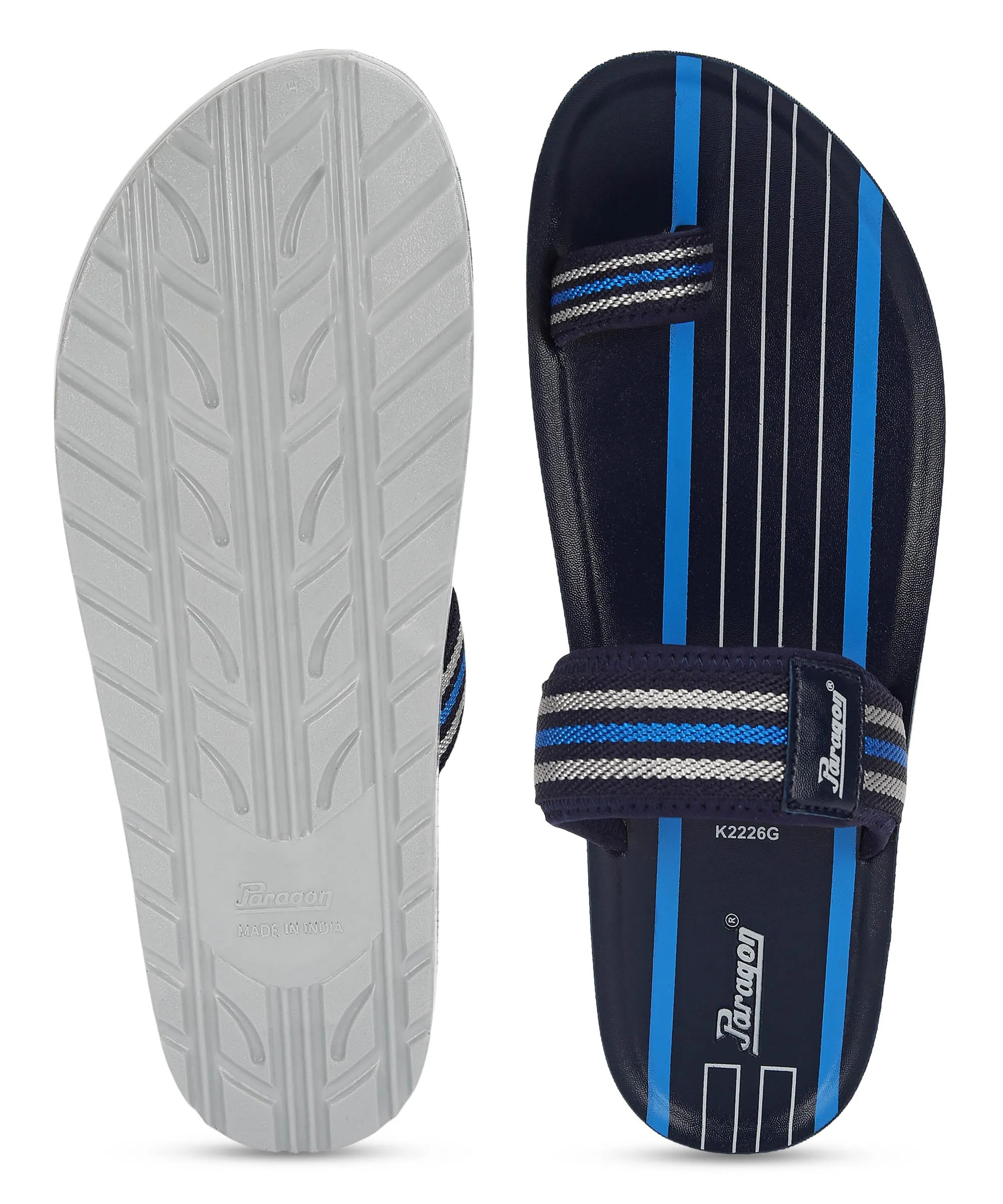 Paragon PUK2226G Men Stylish Lightweight Flipflops | Comfortable soles| Casual & Trendy Slippers | Indoor & Outdoor Sandals South Coast Resort Whitehouse