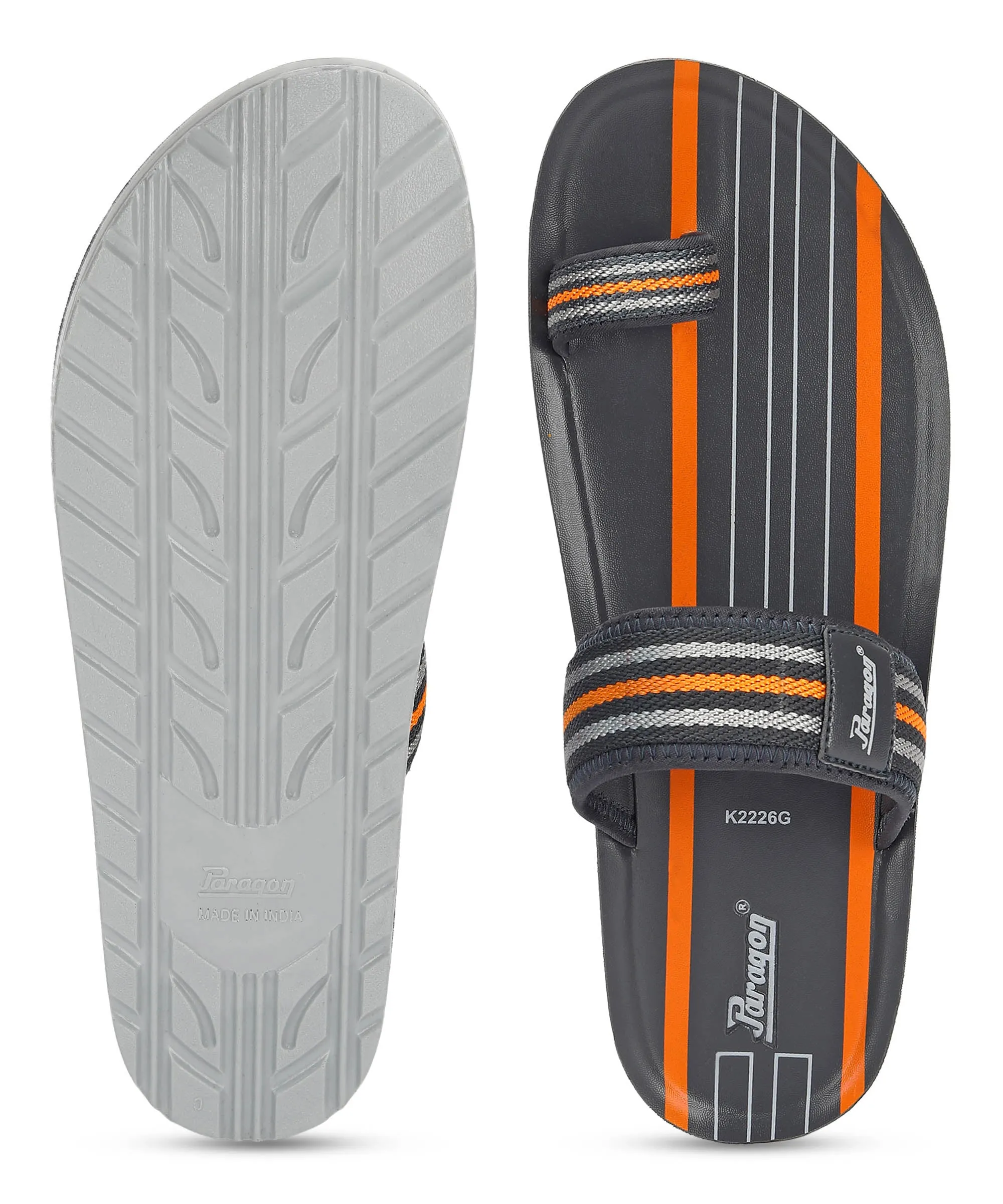 Paragon PUK2226G Men Stylish Lightweight Flipflops | Comfortable soles| Casual & Trendy Slippers | Indoor & Outdoor Sandals Beaches Turk And Caicos