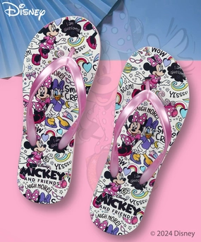 Paragon DK3743L Women's Pink Sliders with Cushioned Sole for Everyday Use Arch Support Flip Flops Thong Sandals