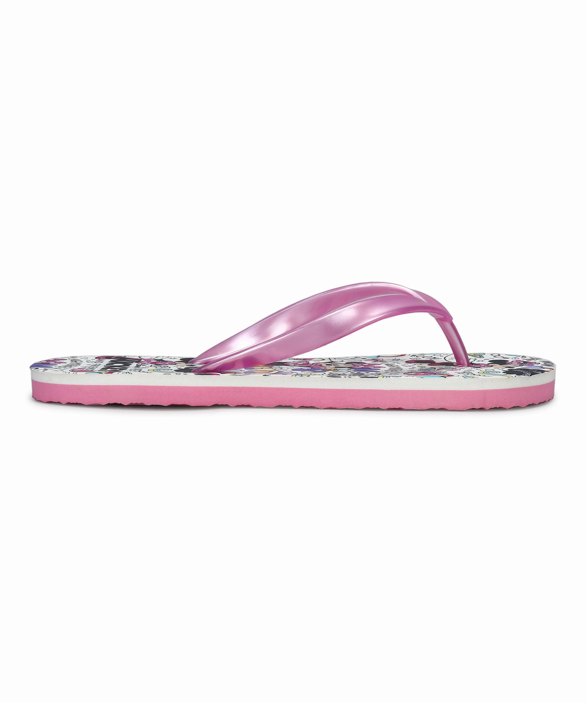 Paragon DK3743L Women's Pink Sliders with Cushioned Sole for Everyday Use Surf Style Flip Flops