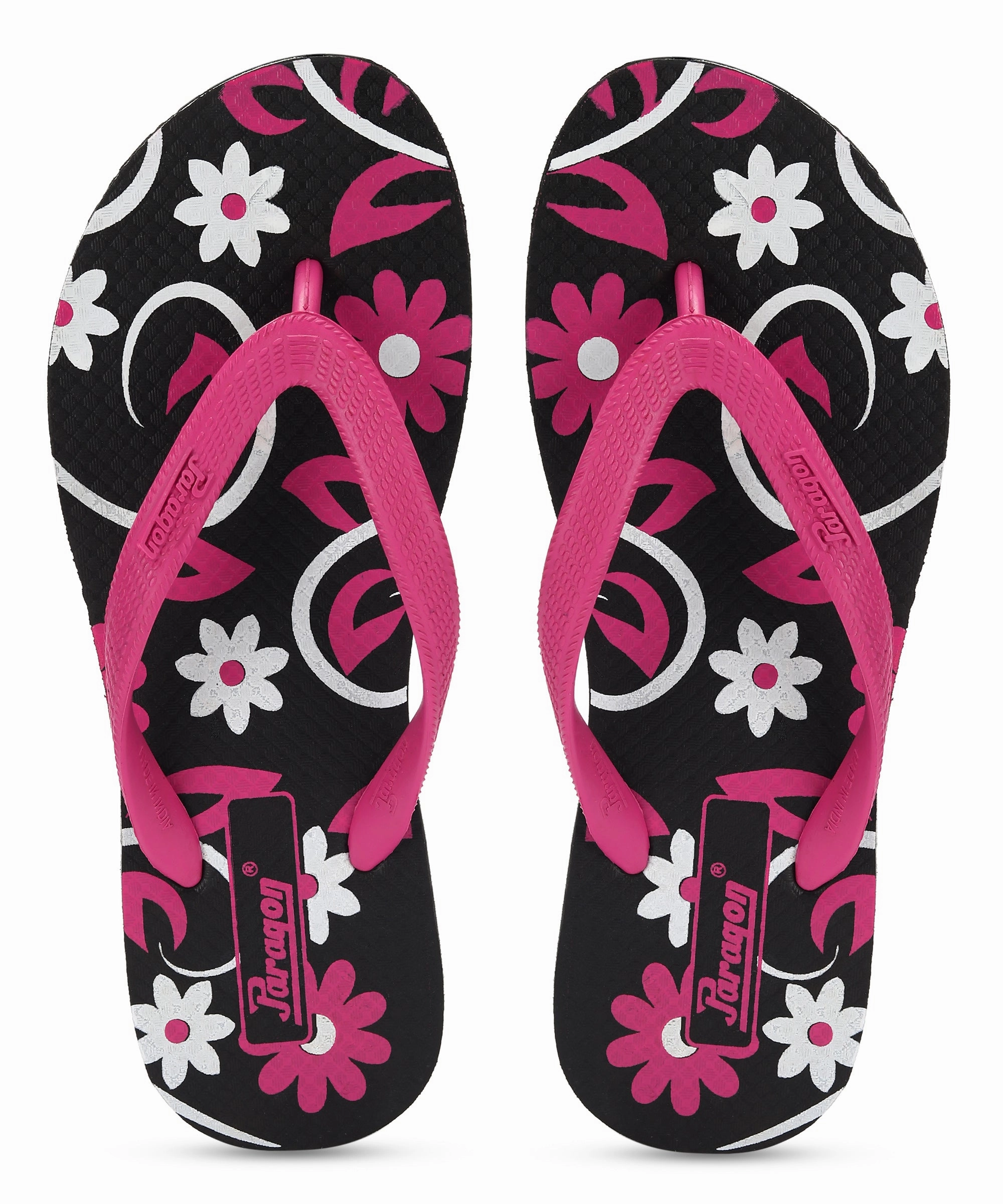 Badass Flip Flops Paragon HWK3737L Women Stylish Lightweight Flipflops | Comfortable soles | Casual & Trendy Slippers | Indoor & Outdoor