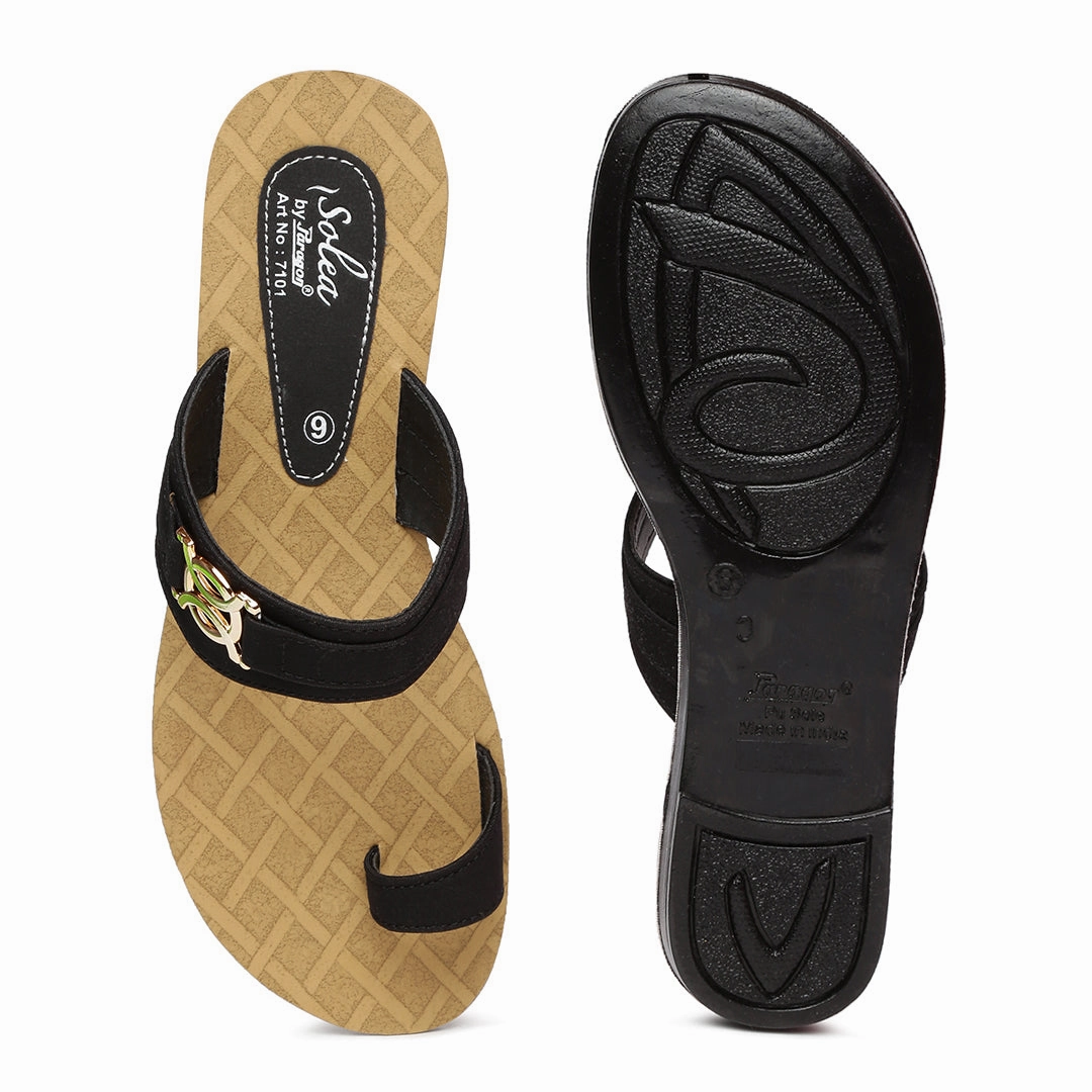 Paragon  PU7101L Women Sandals | Casual & Formal Sandals | Stylish, Comfortable & Durable | For Daily & Occasion Wear Surf Flip Flops