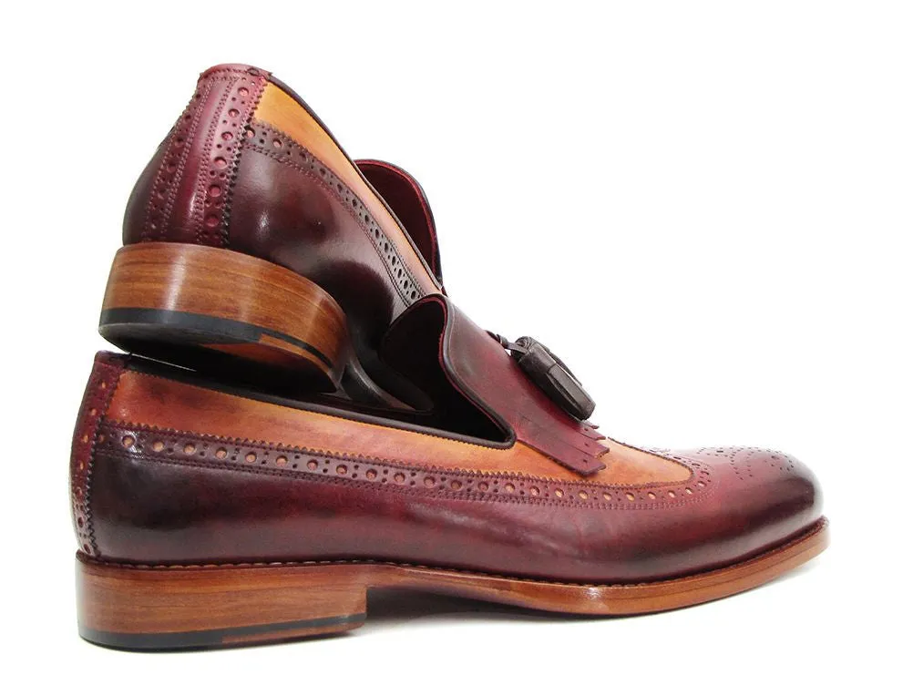Driving Loafers Paul Parkman Kiltie Tassel Loafer Tobacco & Bordeaux