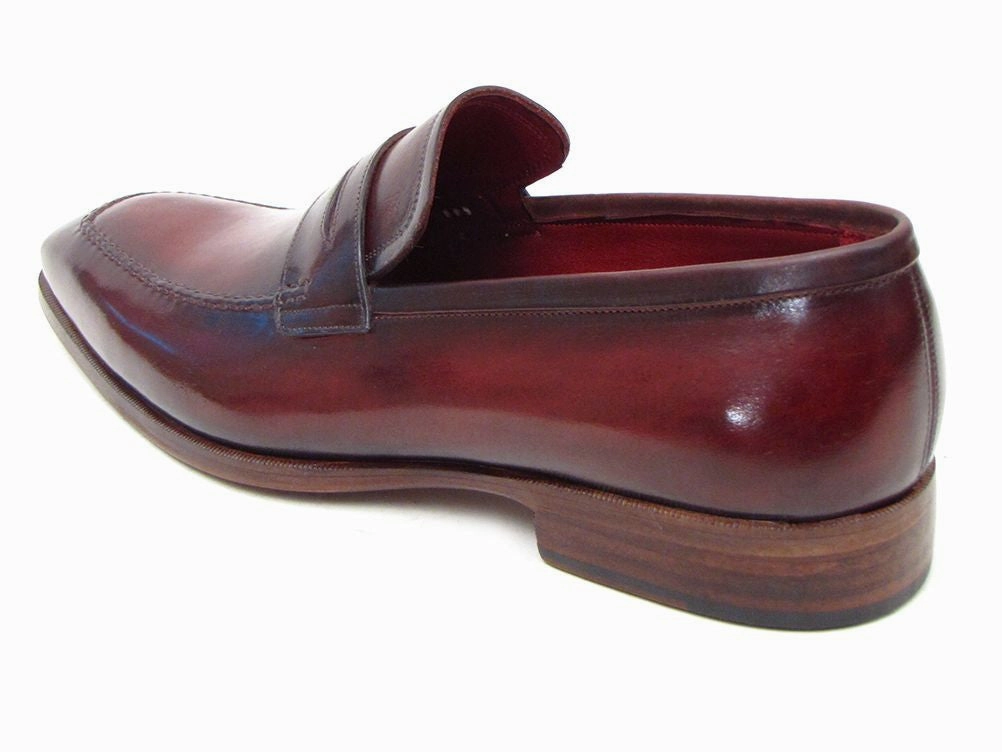 Cute Loafers For Work Paul Parkman Men's Penny Loafer Bordeaux Calfskin