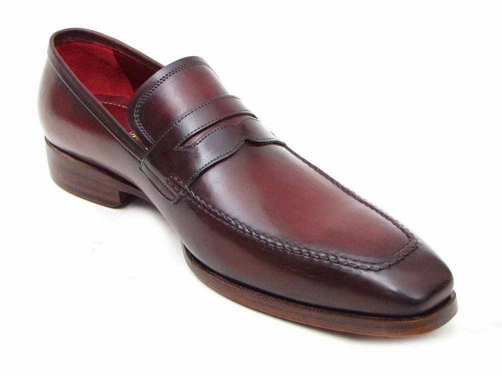 Best Loafers For Business Casual Paul Parkman Men's Penny Loafer Bordeaux Calfskin