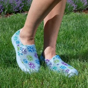 Paw Print Lightweight Slip-On Shoes Deviate Nitro 3 Running Shoes