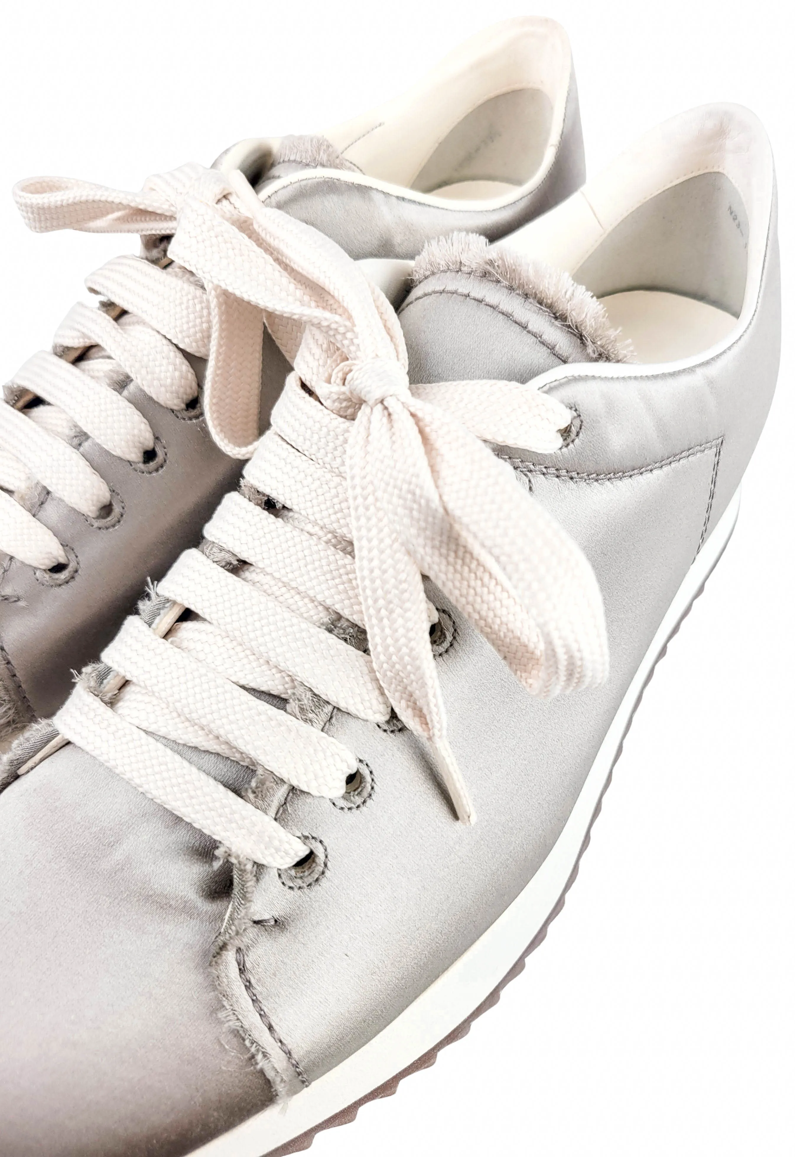 Pedro Garcia Orinda Satin Sneakers in Pipa Comfy Shoes