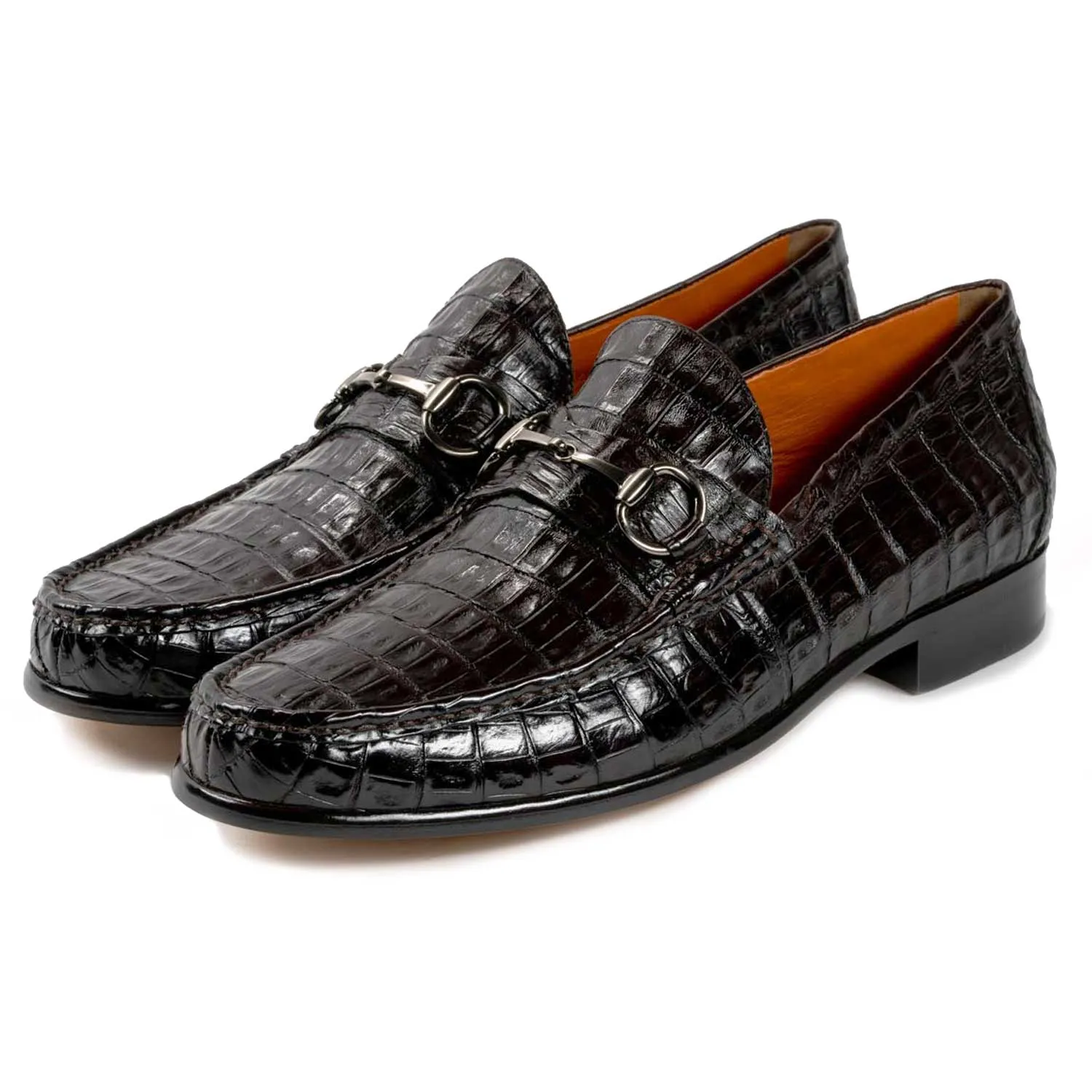 Loafers Wedding King Crocodile Bit Loafer