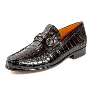 King Crocodile Bit Loafer Men Loafers