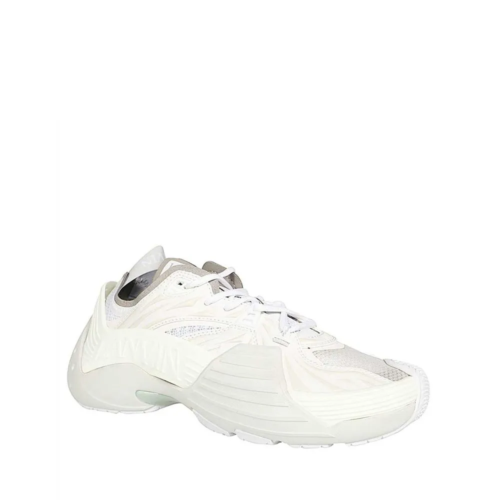 Lanvin White Polyethylene Athletic Sneakers Sneakers Ozweego