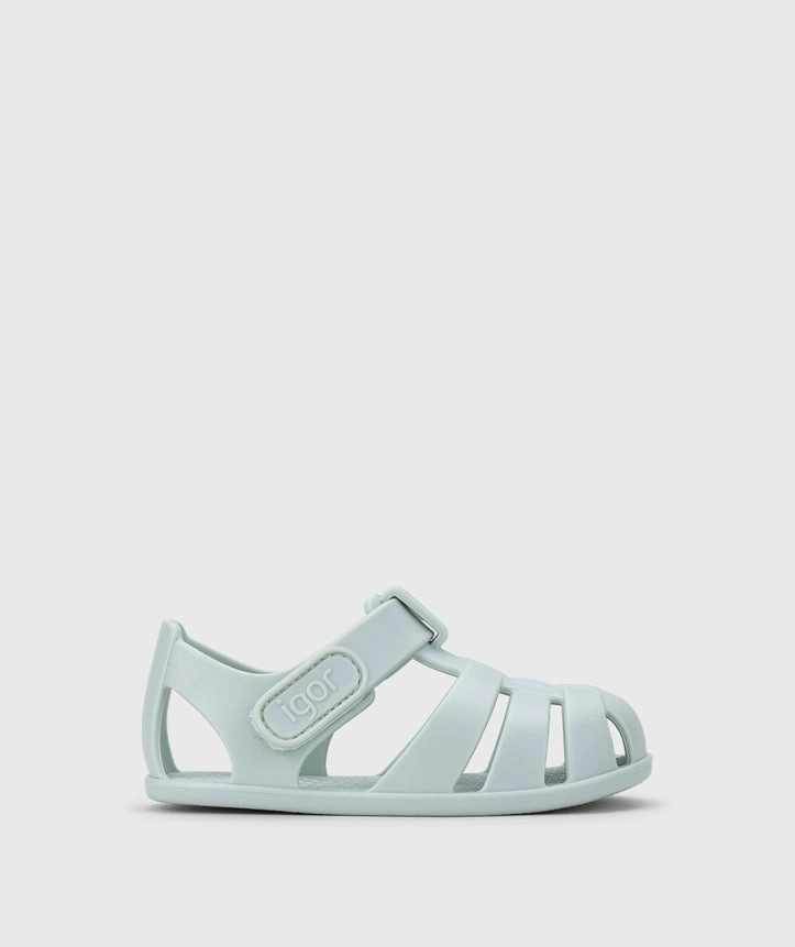 Beach Wedge Sandals Igor Boy's And Girl's Nemo Solid Sandals - Menta