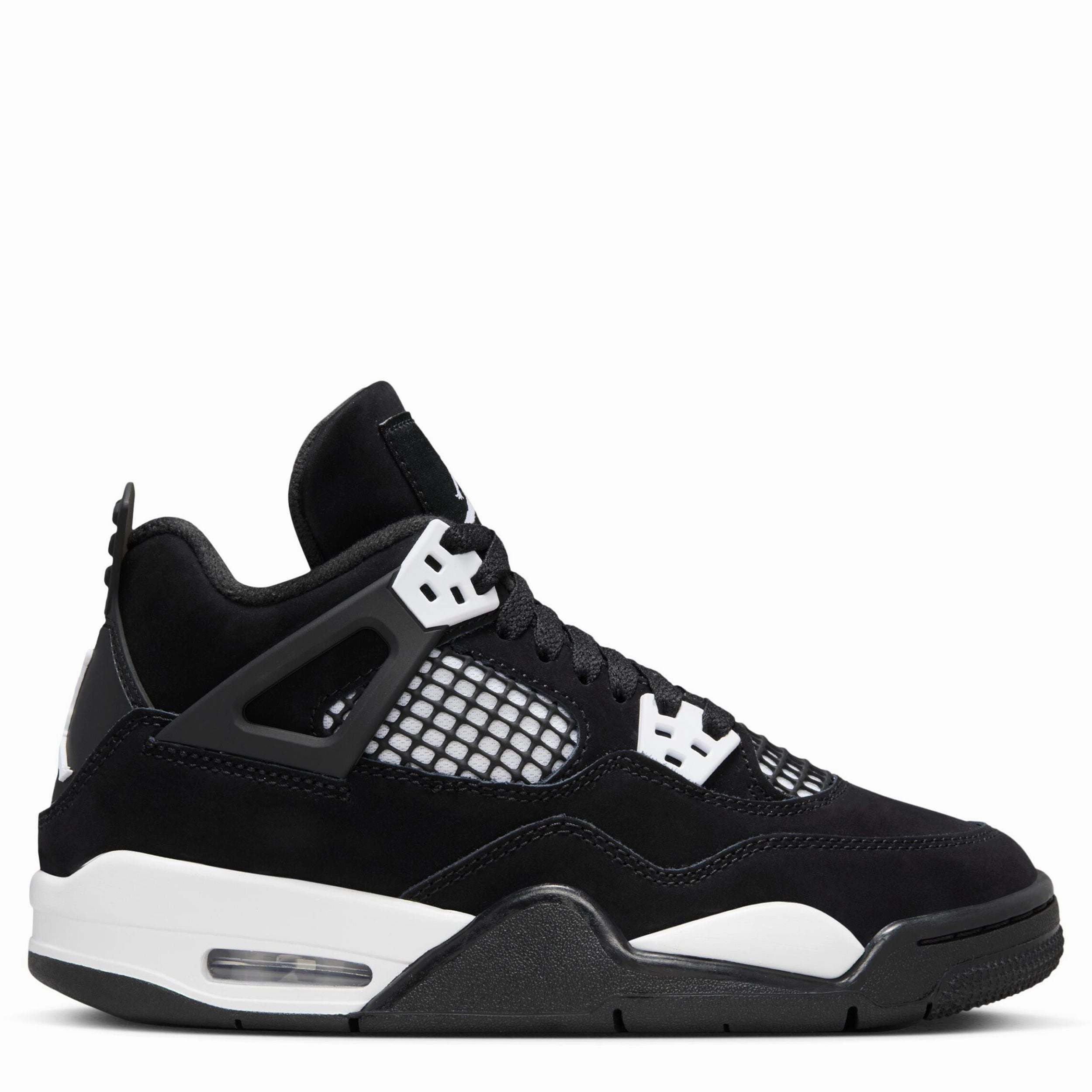 Best Leather Sneakers Air Jordan 4 Retro (Big Kid)