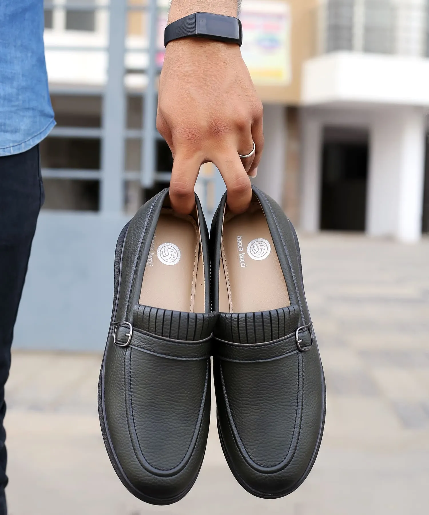 Bacca Bucci ROME Dress Loafers Moccasins & Driving Shoes Louboutin Spike Loafers